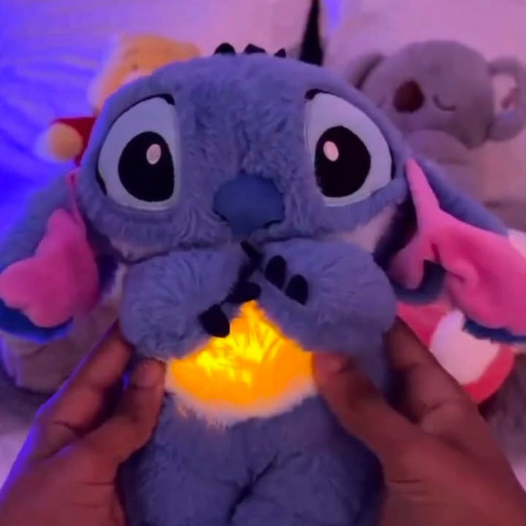 Stich uyku arkadaşı nefes alabilen peluş oyuncak